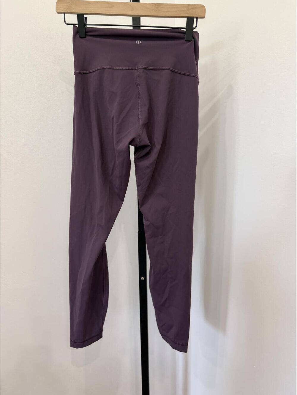 Lululemon Size 6 Purple High-Waisted Leggings - Picture 6 of 6